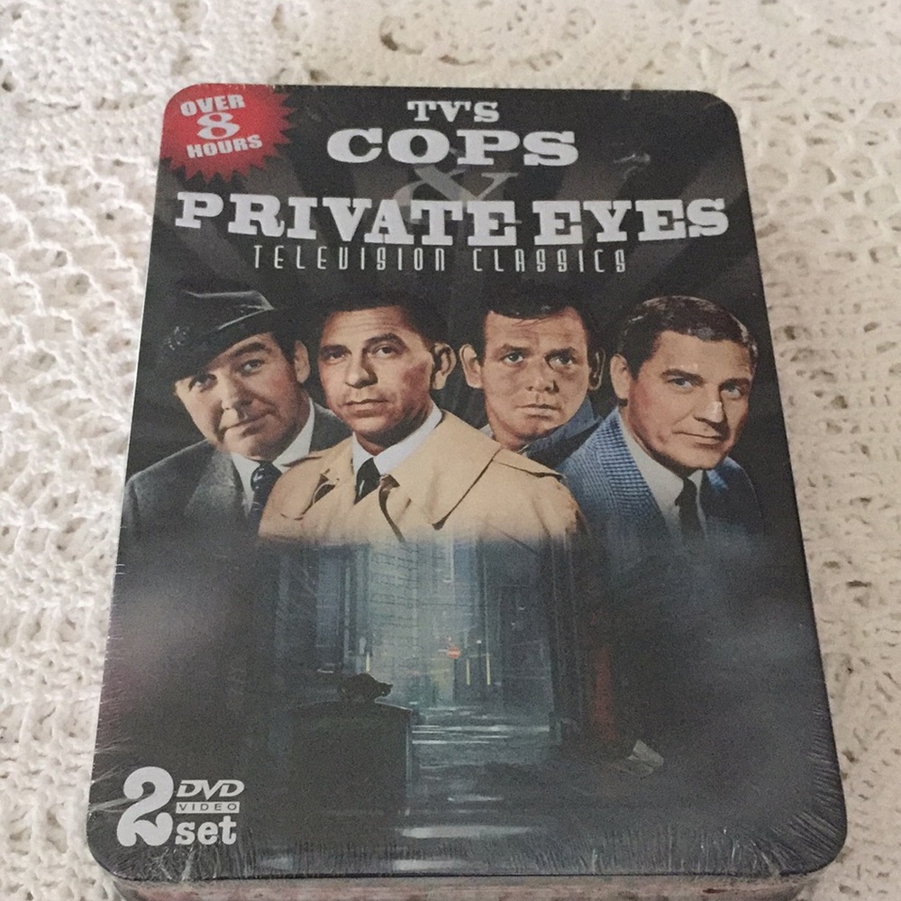 Sealed DVDs TV’s Cops Private Eyes Classics